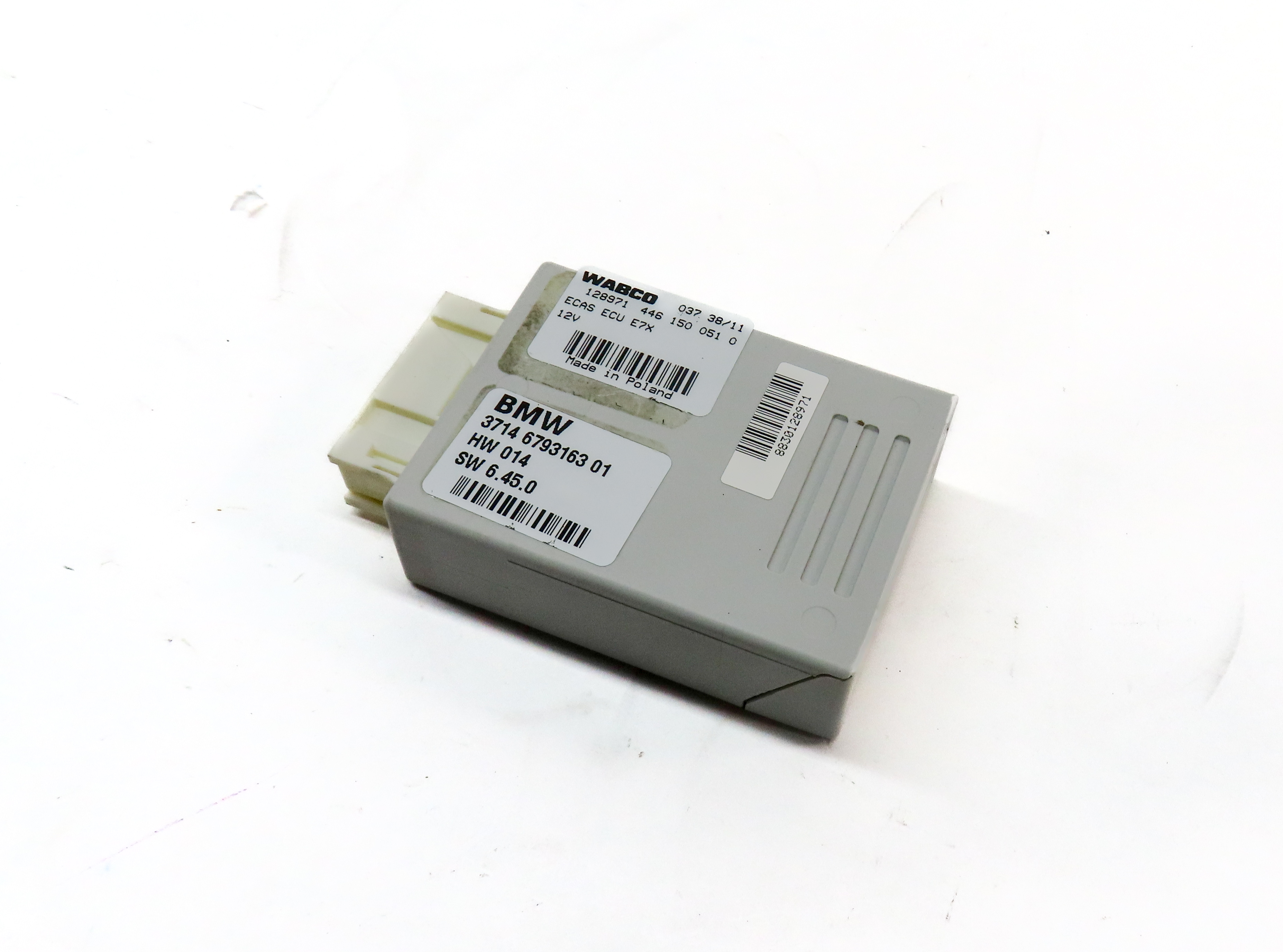 2007-2014 BMW X5 X5M X6 X6M (E70 E71 E72) AIR SUSPENSION CONTROL MODULE — exact item pictured